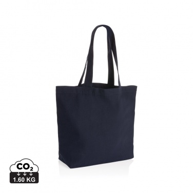 Logotrade promotional giveaway image of: Impact Aware™ 240 gsm rcanvas shopper w/pocket undyed