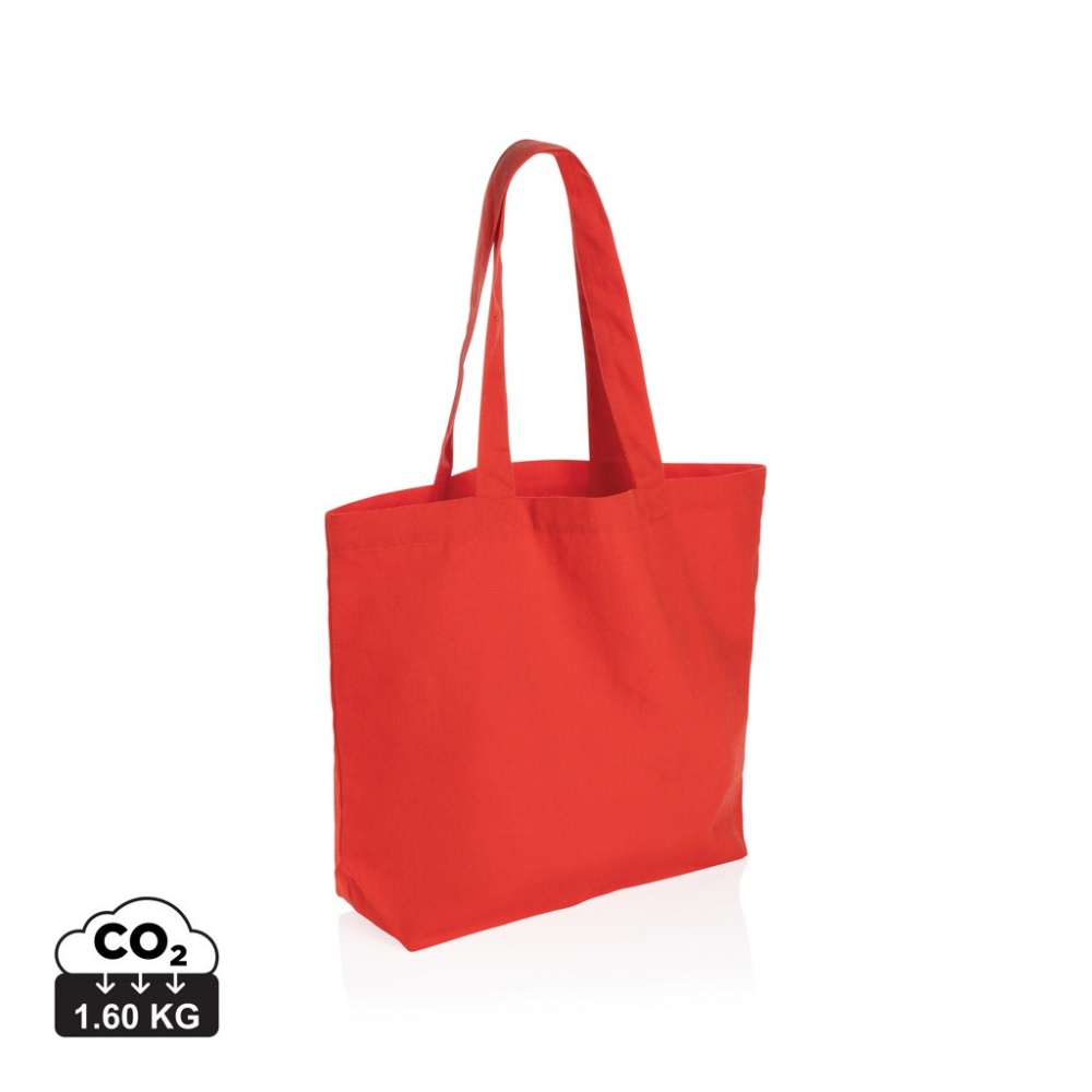 Logotrade business gift image of: Impact Aware™ 240 gsm rcanvas shopper w/pocket