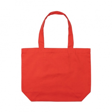 Logo trade promotional merchandise photo of: Impact Aware™ 240 gsm rcanvas shopper w/pocket