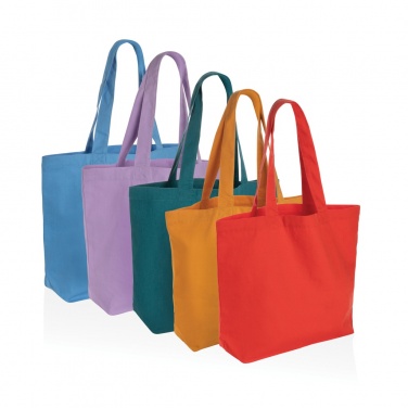 Logo trade advertising products picture of: Impact Aware™ 240 gsm rcanvas shopper w/pocket