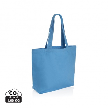 Logo trade advertising products picture of: Impact Aware™ 240 gsm rcanvas shopper w/pocket