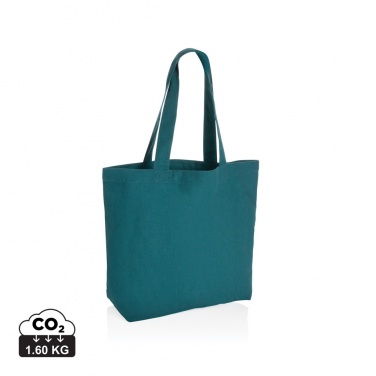 Logotrade promotional product picture of: Impact Aware™ 240 gsm rcanvas shopper w/pocket