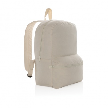 Logotrade business gift image of: Impact Aware™ 285 gsm rcanvas backpack undyed