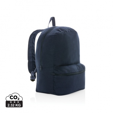 Logo trade advertising products image of: Impact Aware™ 285 gsm rcanvas backpack undyed