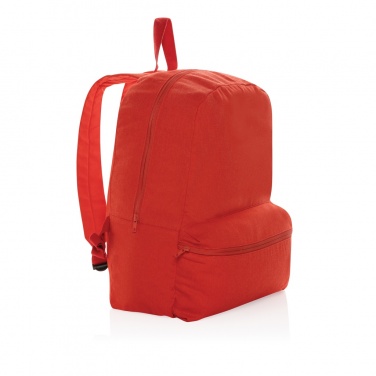 Logo trade promotional merchandise image of: Impact Aware™ 285 gsm rcanvas backpack