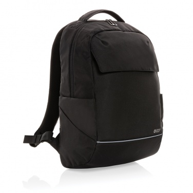 Logo trade promotional giveaway photo of: Swiss Peak Brooke AWARE™ RPET daily 15.6" laptop backpack