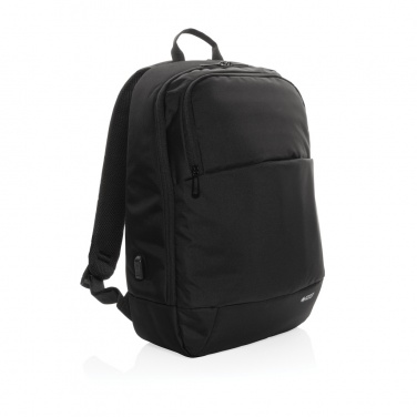 Logotrade promotional item picture of: Swiss Peak AWARE™ modern 15.6" laptop backpack