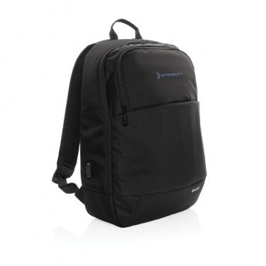 Logotrade promotional merchandise photo of: Swiss Peak AWARE™ modern 15.6" laptop backpack