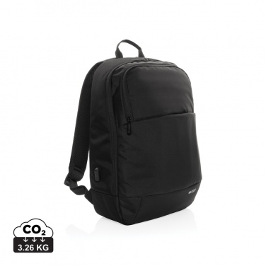 Logo trade corporate gift photo of: Swiss Peak AWARE™ modern 15.6" laptop backpack