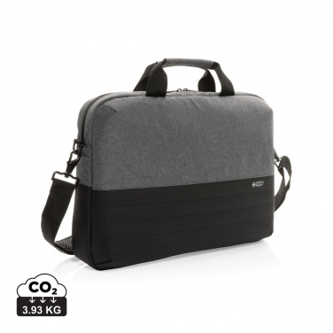 Logotrade promotional giveaway image of: Swiss Peak AWARE™ RFID 15.6'' laptop bag