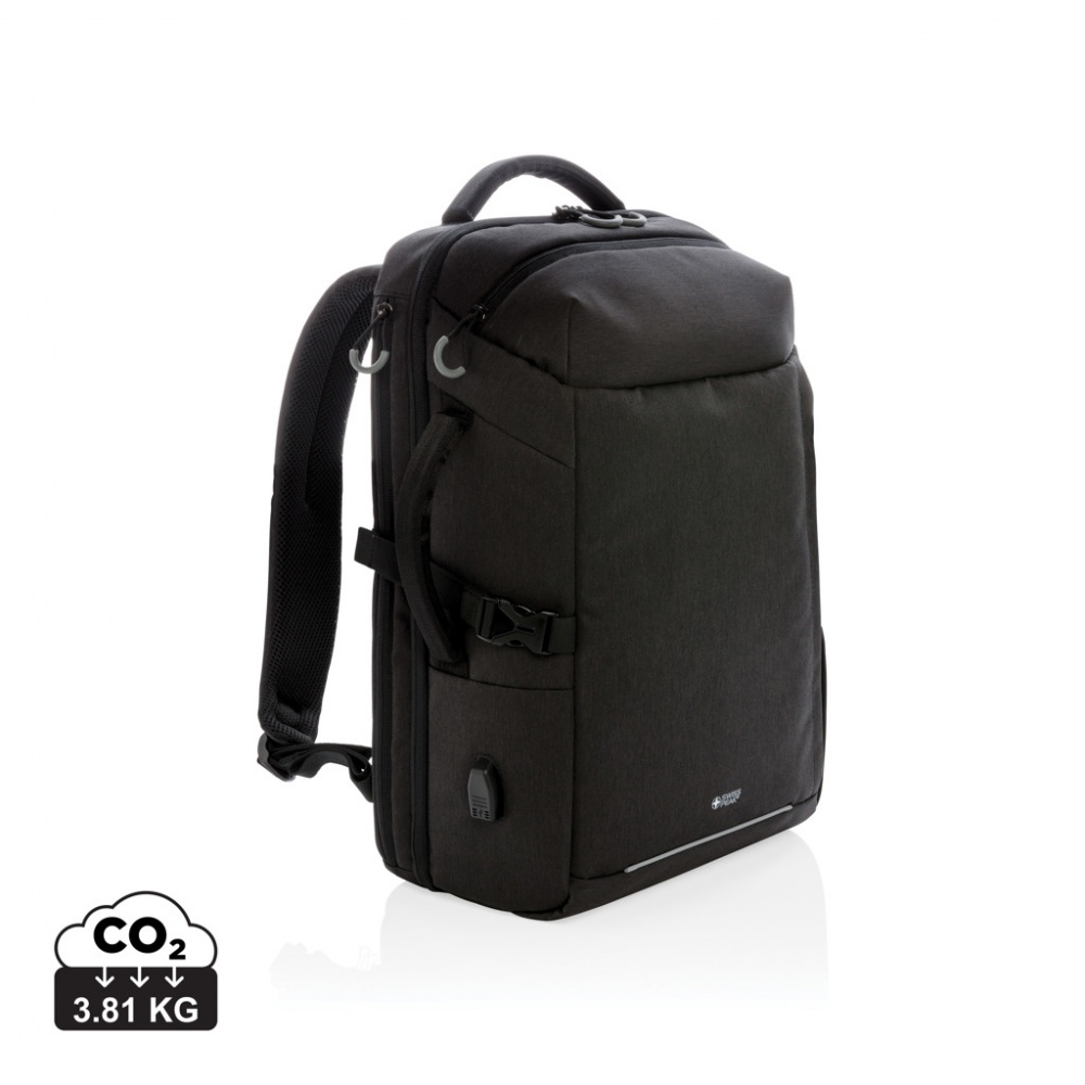 Logotrade corporate gift image of: Swiss Peak AWARE™ XXL weekend travel backpack