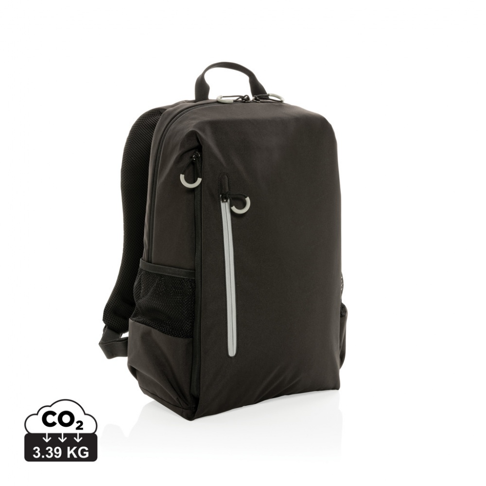 Logotrade promotional product picture of: Impact AWARE™ Lima 15.6' RFID laptop backpack