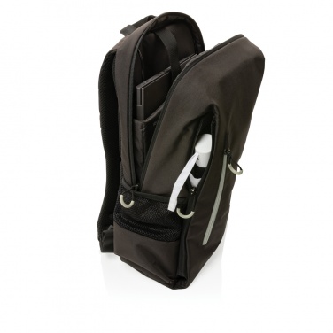 Logo trade promotional merchandise image of: Impact AWARE™ Lima 15.6' RFID laptop backpack