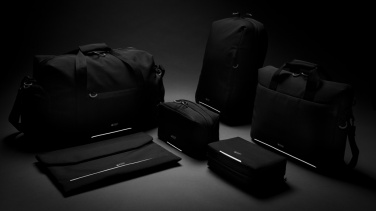 Logo trade corporate gifts picture of: Swiss Peak AWARE™ RFID and USB A laptop backpack