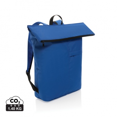 Logo trade business gift photo of: Dillon AWARE™ RPET lightweight foldable backpack