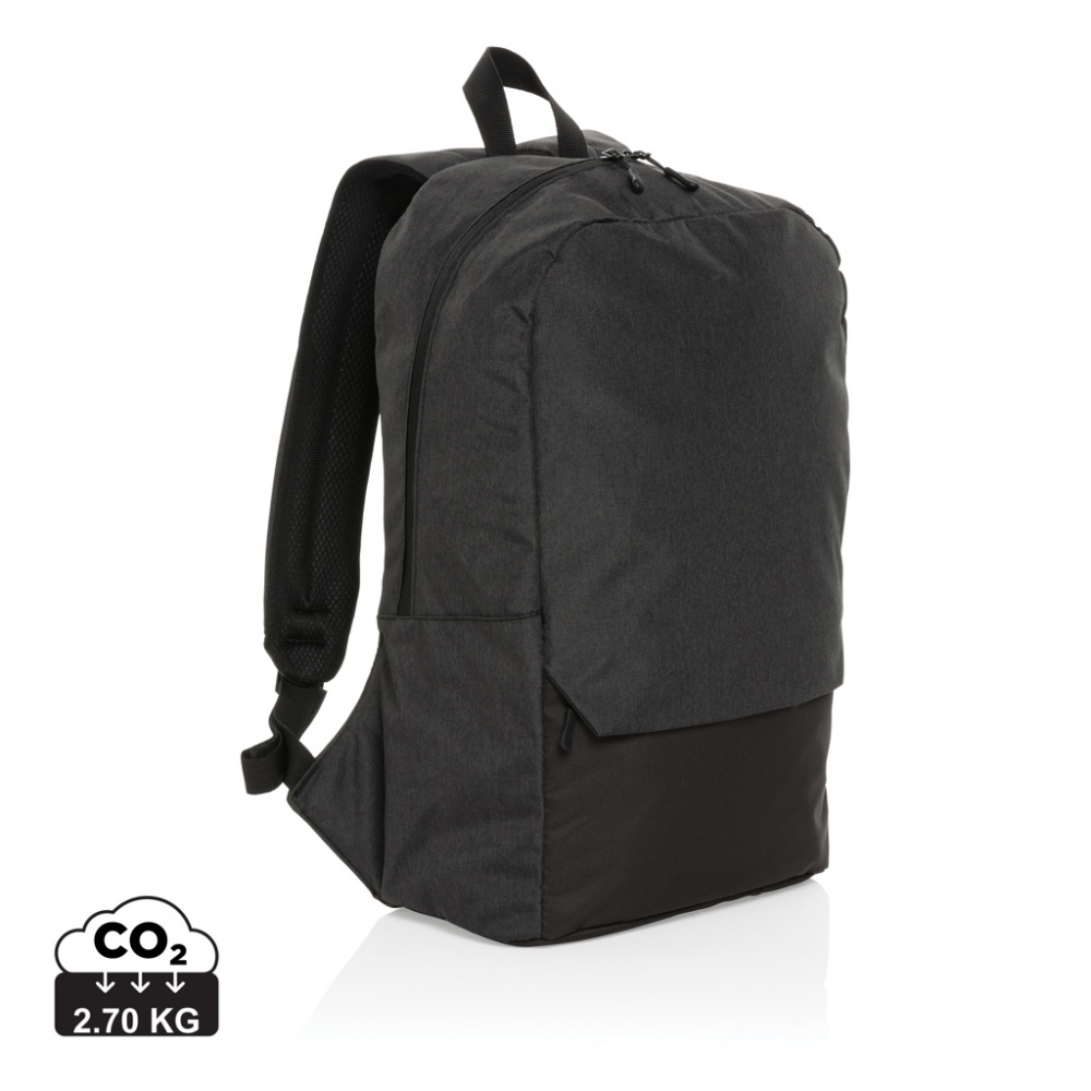 Logo trade promotional giveaway photo of: Kazu AWARE™ RPET basic 15.6 inch laptop backpack