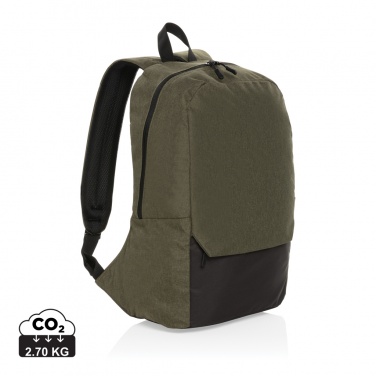 Logo trade advertising products picture of: Kazu AWARE™ RPET basic 15.6 inch laptop backpack