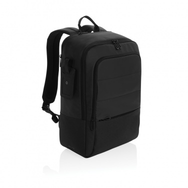 Logotrade promotional giveaway picture of: Armond AWARE™ RPET 15.6 inch deluxe laptop backpack