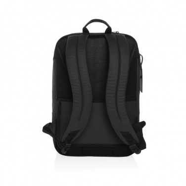 Logotrade promotional product picture of: Armond AWARE™ RPET 15.6 inch deluxe laptop backpack