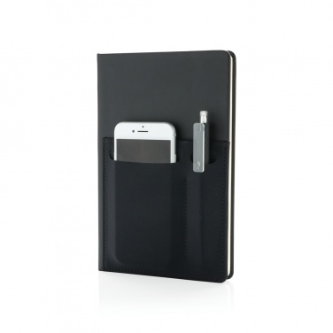 Logotrade advertising product image of: A5 Deluxe notebook with smart pockets