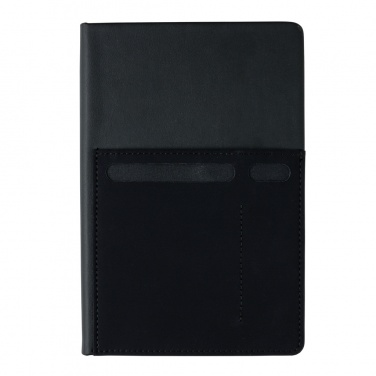 Logotrade promotional product image of: A5 Deluxe notebook with smart pockets