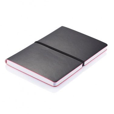 Logotrade promotional products photo of: Deluxe softcover A5 notebook