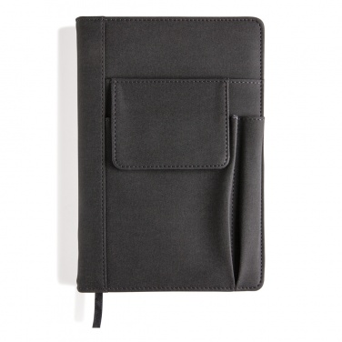 Logotrade promotional merchandise picture of: Notebook with phone pocket