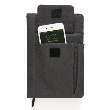 Logotrade promotional merchandise image of: Notebook with phone pocket