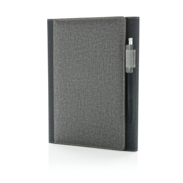 Logotrade promotional giveaway image of: A5 Deluxe design notebook cover