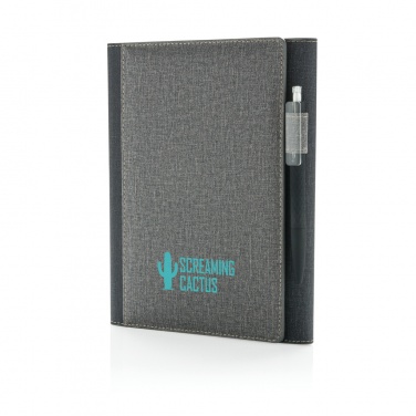 Logotrade promotional merchandise picture of: A5 Deluxe design notebook cover