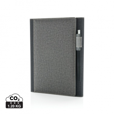 Logo trade corporate gift photo of: A5 Deluxe design notebook cover