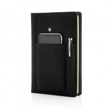 Logotrade promotional item image of: Refillable notebook and pen set