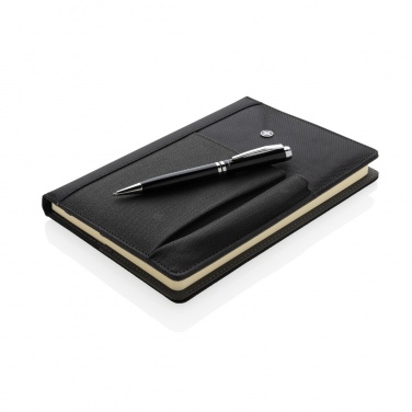 Logotrade promotional merchandise photo of: Refillable notebook and pen set