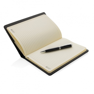 Logotrade business gifts photo of: Refillable notebook and pen set