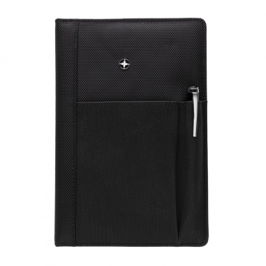 Logo trade promotional merchandise photo of: Refillable notebook and pen set