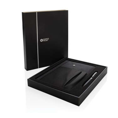 Logotrade corporate gifts photo of: Refillable notebook and pen set