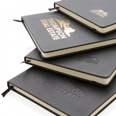 Logotrade corporate gift picture of: Deluxe hardcover PU A5 notebook