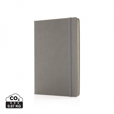 Logo trade advertising product photo of: Deluxe hardcover PU A5 notebook