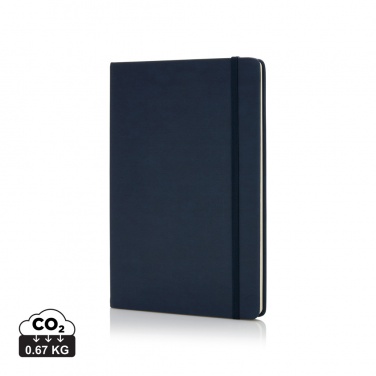 Logo trade promotional gift photo of: Deluxe hardcover PU A5 notebook