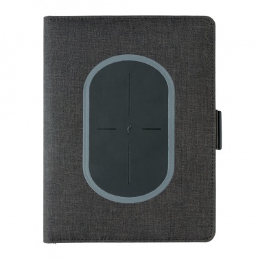 Logo trade promotional product photo of: Air 5W wireless charging notebook cover A5