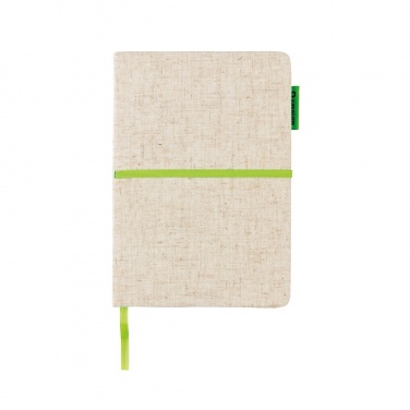 Logotrade promotional merchandise photo of: A5 jute notebook