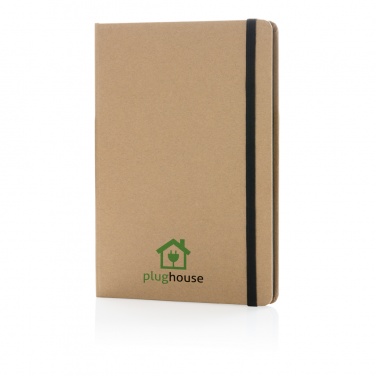 Logo trade promotional gifts image of: A5 kraft notebook