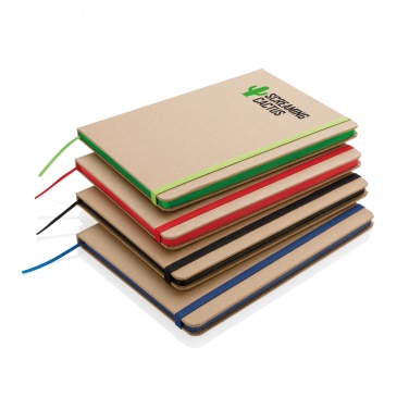 Logo trade corporate gift photo of: A5 kraft notebook