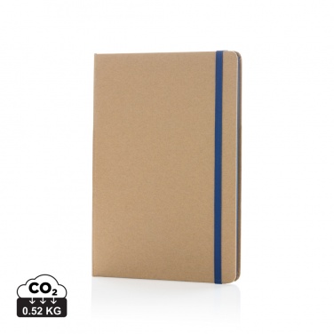 Logo trade promotional giveaway photo of: A5 kraft notebook