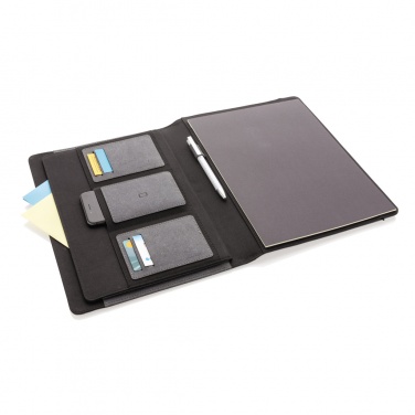 Logo trade promotional gifts picture of: Recycled leather A4 portfolio