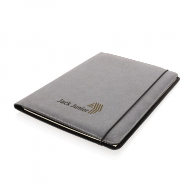 Logo trade promotional items image of: Recycled leather A4 portfolio