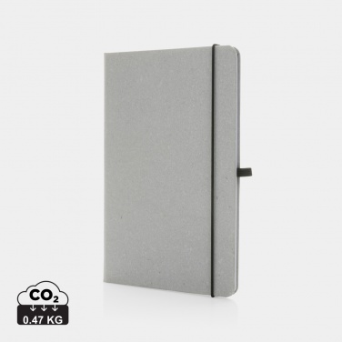 Logotrade promotional product picture of: Recycled leather hardcover notebook A5