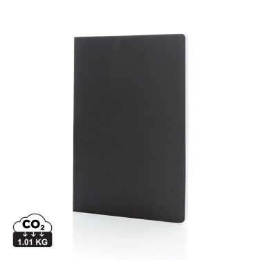 Logo trade promotional items picture of: Impact softcover stone paper notebook A5