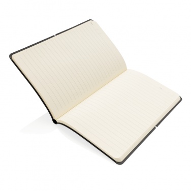 Logo trade business gifts image of: Modern deluxe softcover A5 notebook