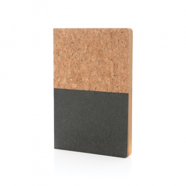 Logotrade promotional gift picture of: A5 cork & kraft notebook